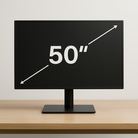 50&quot; Screen on Tabletop Stand